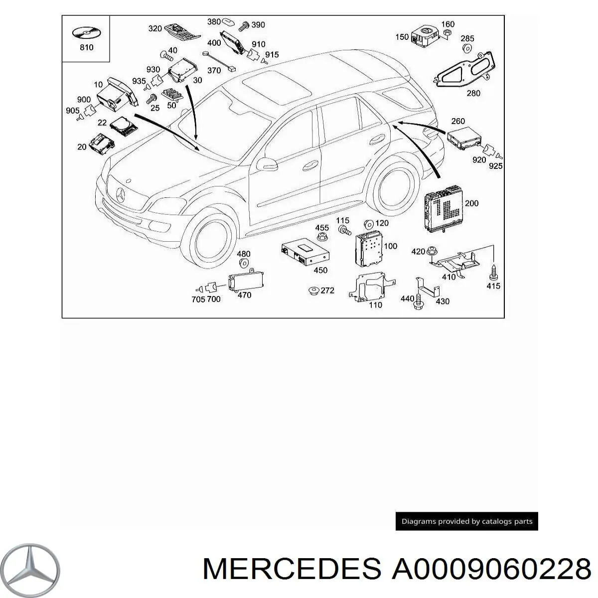 A0009060228 Mercedes 