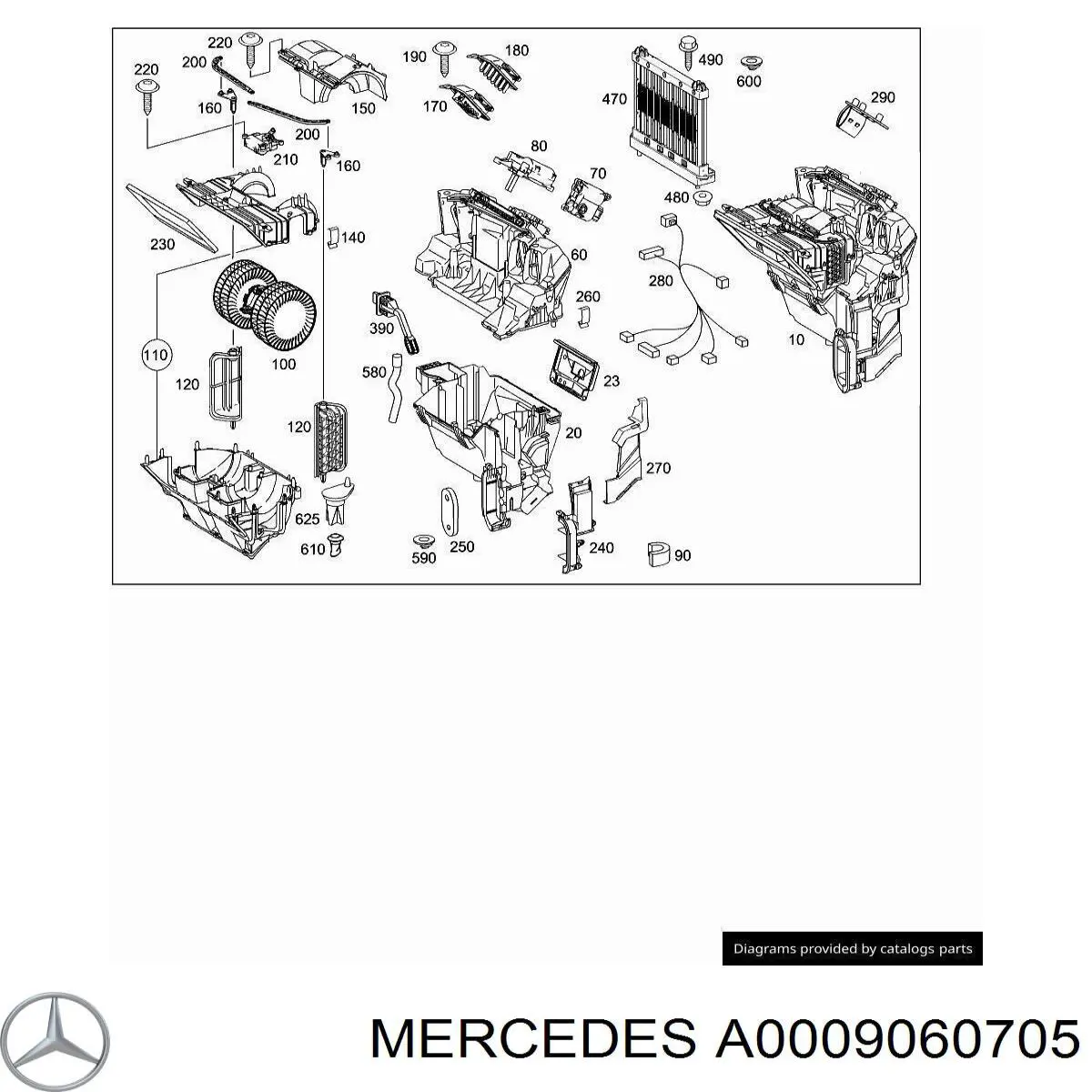  A0009060705 Mercedes