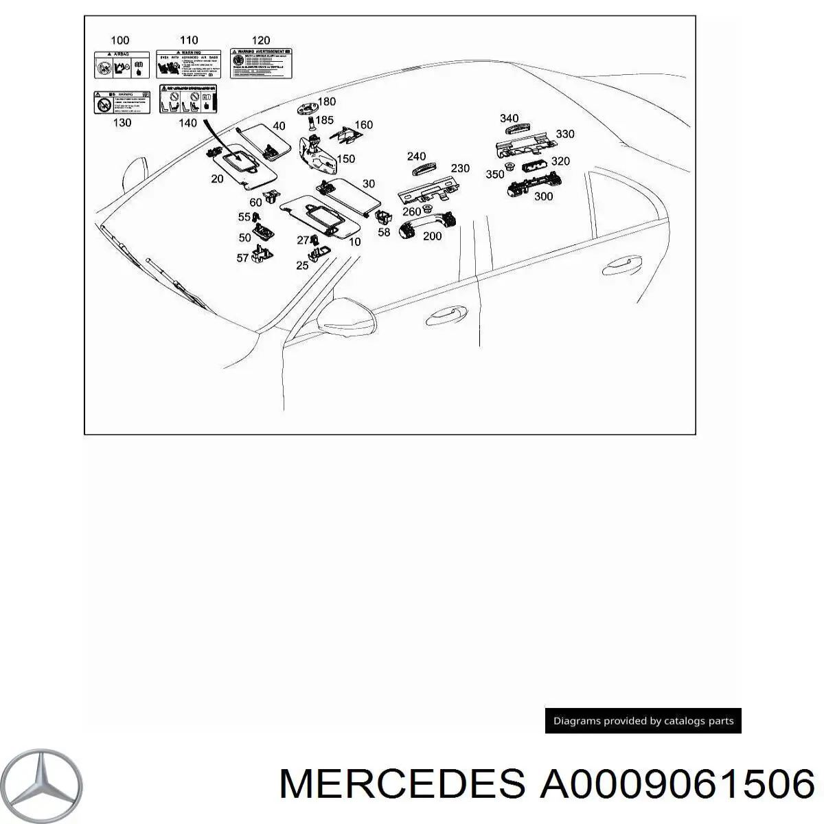 A0009061506 Mercedes 