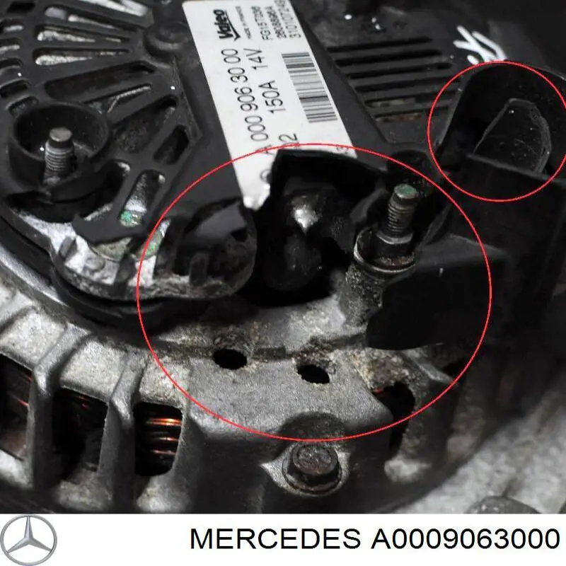 Генератор A0009063000 Mercedes