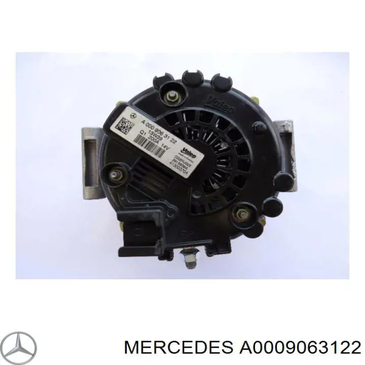 A0009063122 Mercedes Генератор автомобильный
