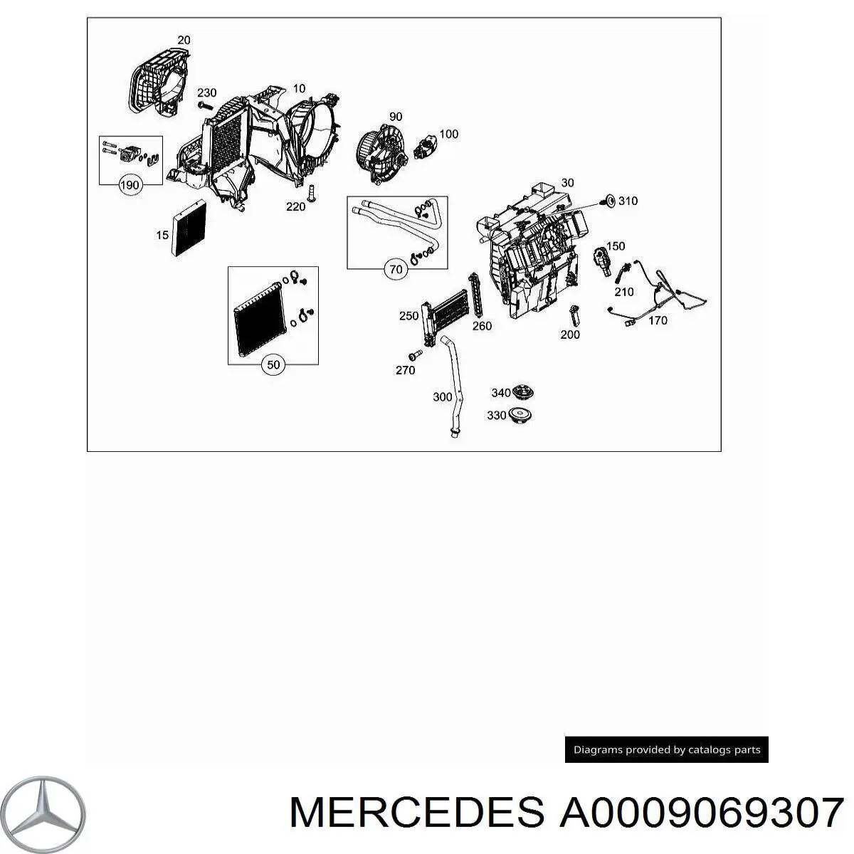  A0009069307 Mercedes