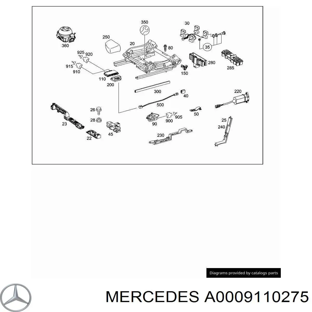  A0009110275 Mercedes