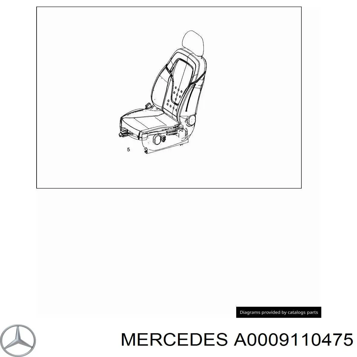A0009110475 Mercedes 