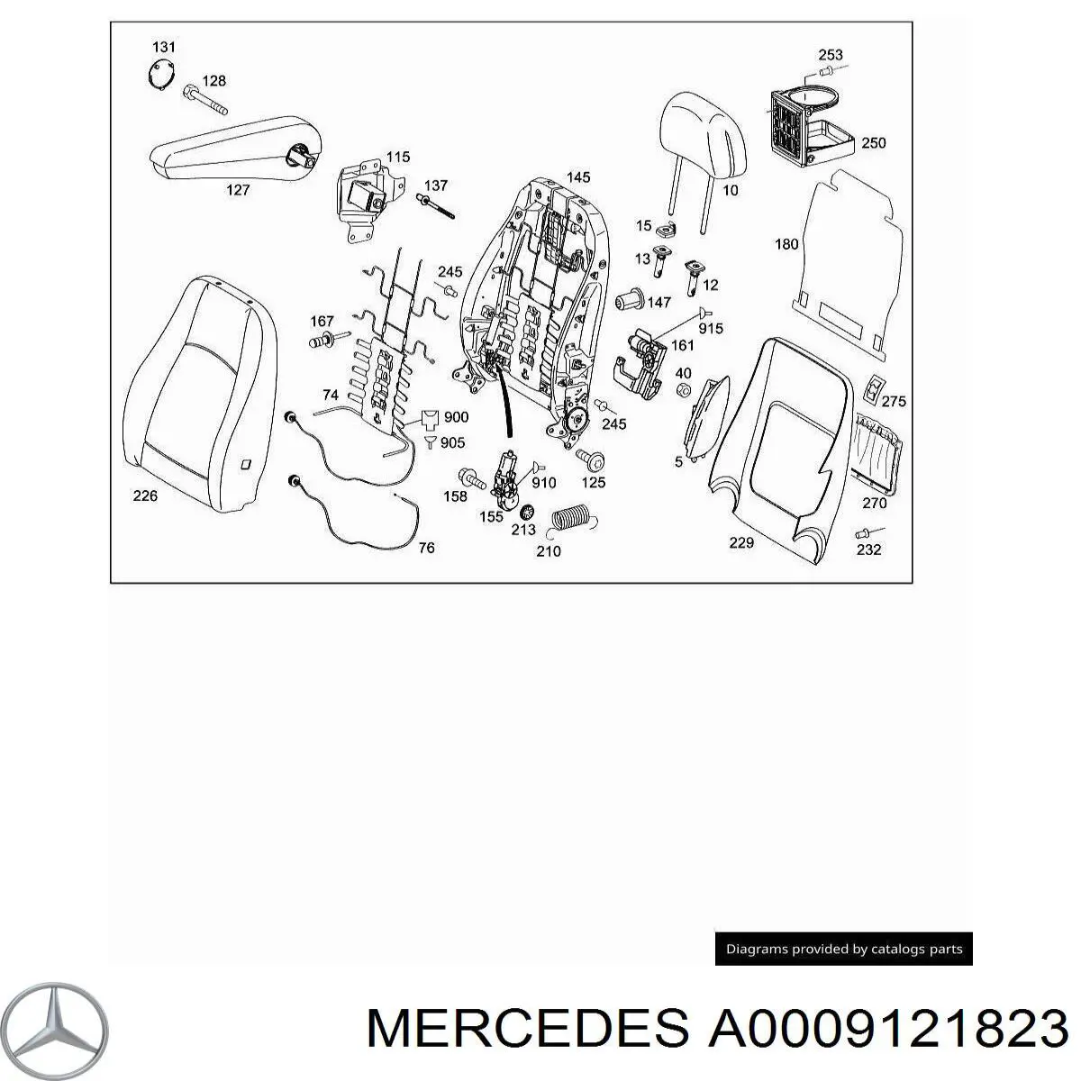  A0009121823 Mercedes