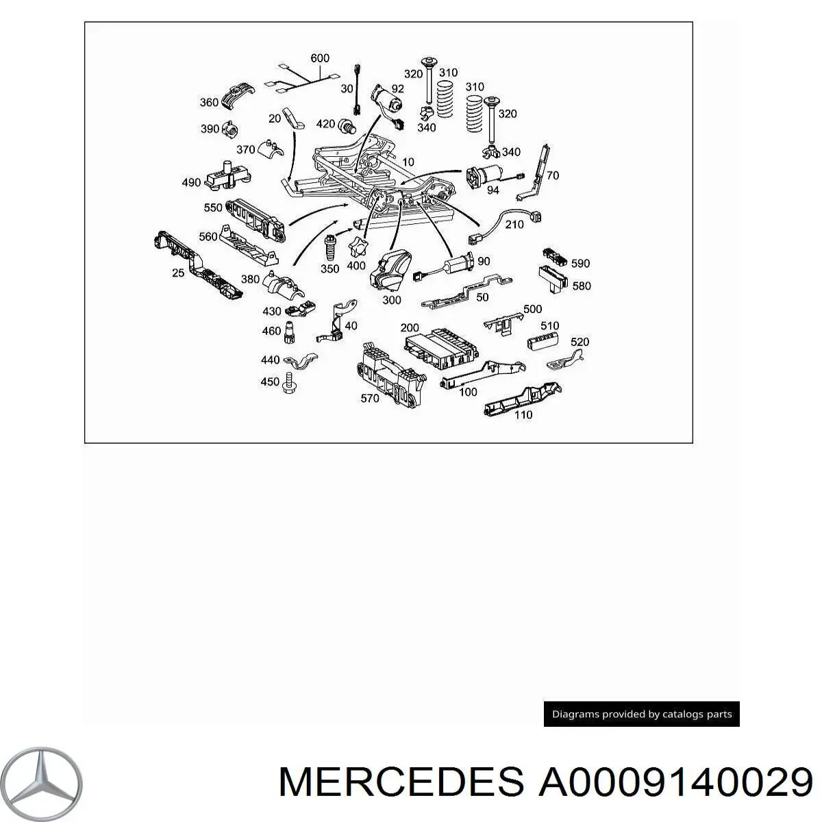  A0009140029 Mercedes