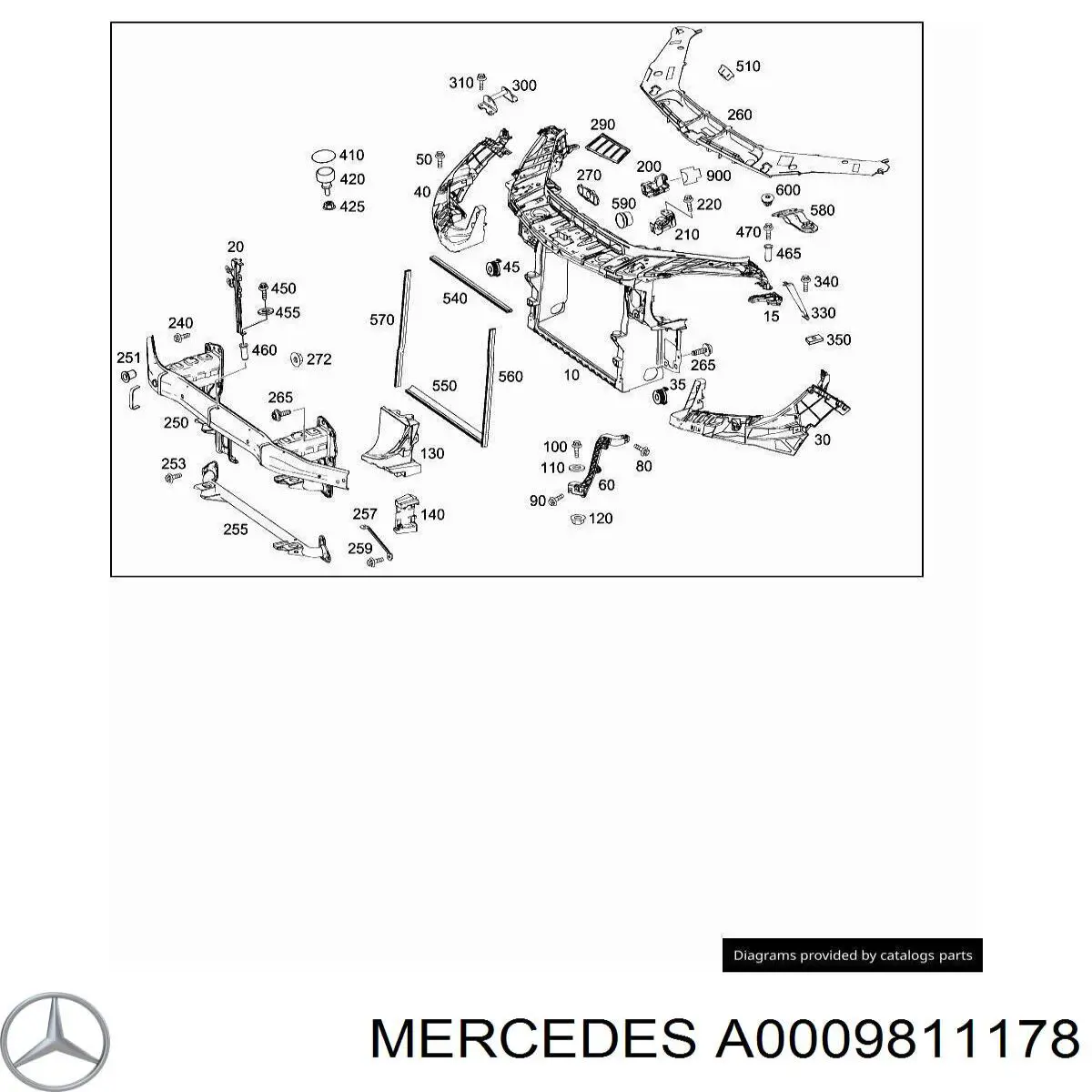  A0009811178 Mercedes