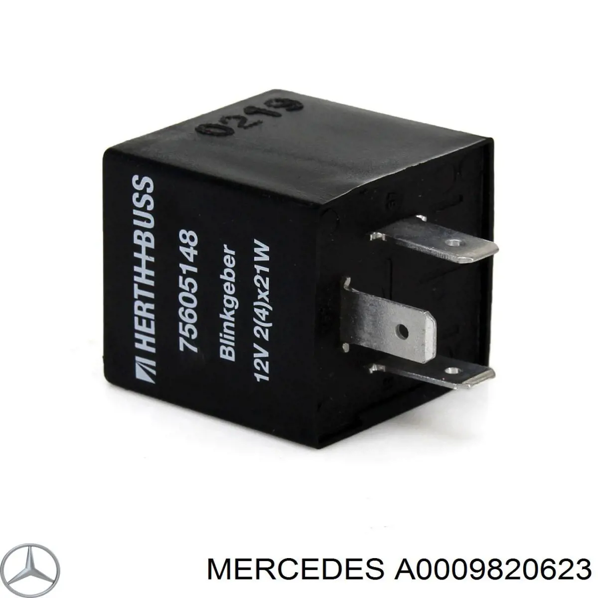 Реле указателей поворотов Mercedes A0009820623