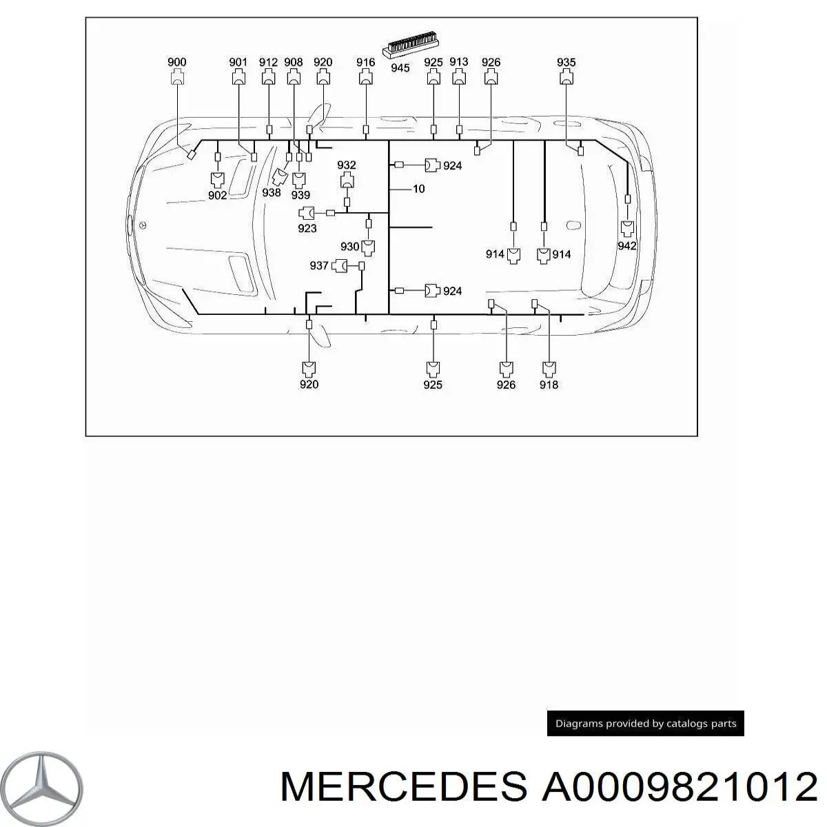  Mercedes 0009821012 цена, от 53.33 USD