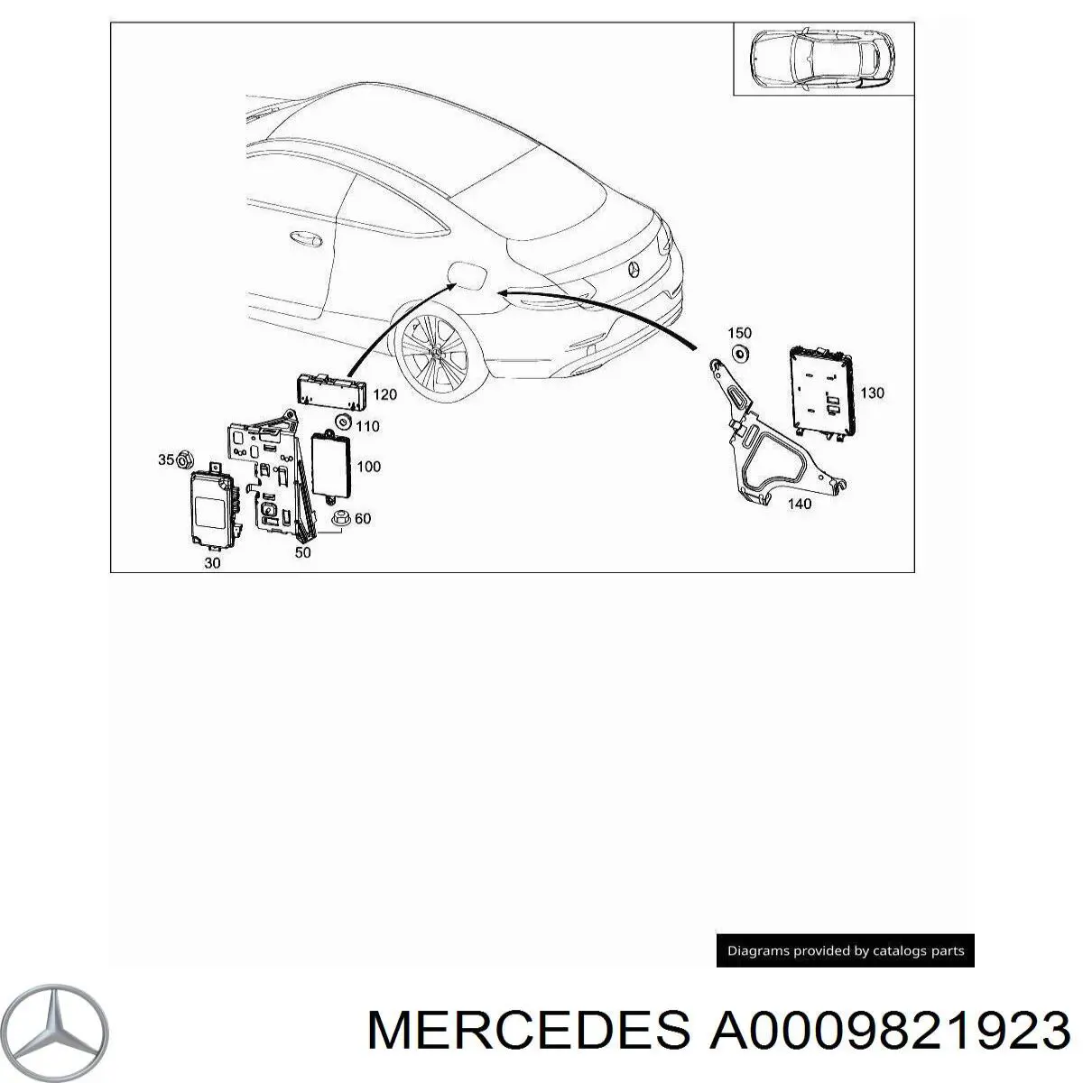  Mercedes A0035422819 цена, от 15.20 USD