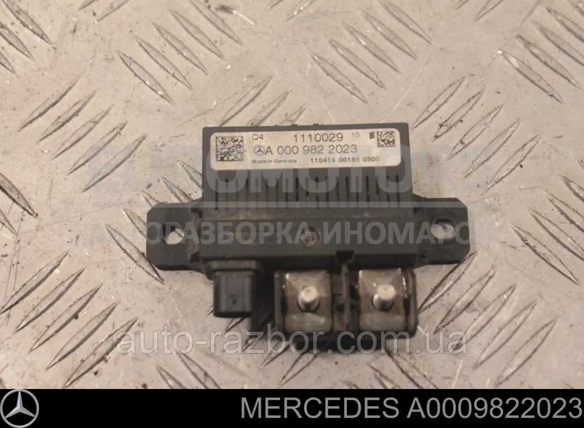  A0009822023 Mercedes