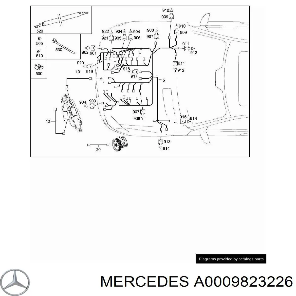 Купить A0009823226 Mercedes 