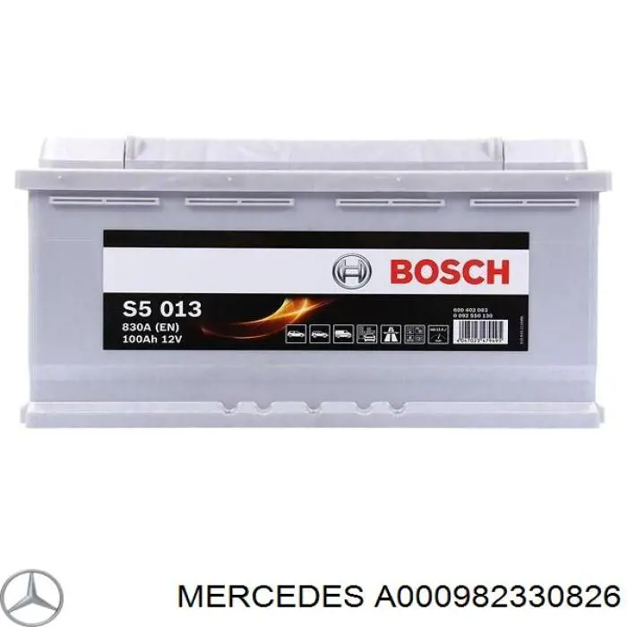 A000982330826 MERCEDES Batería original y equivalente
