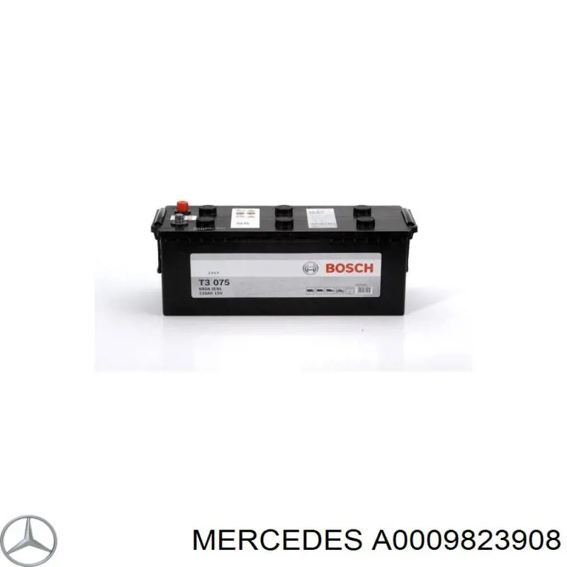 Аккумулятор Mercedes A0009823908