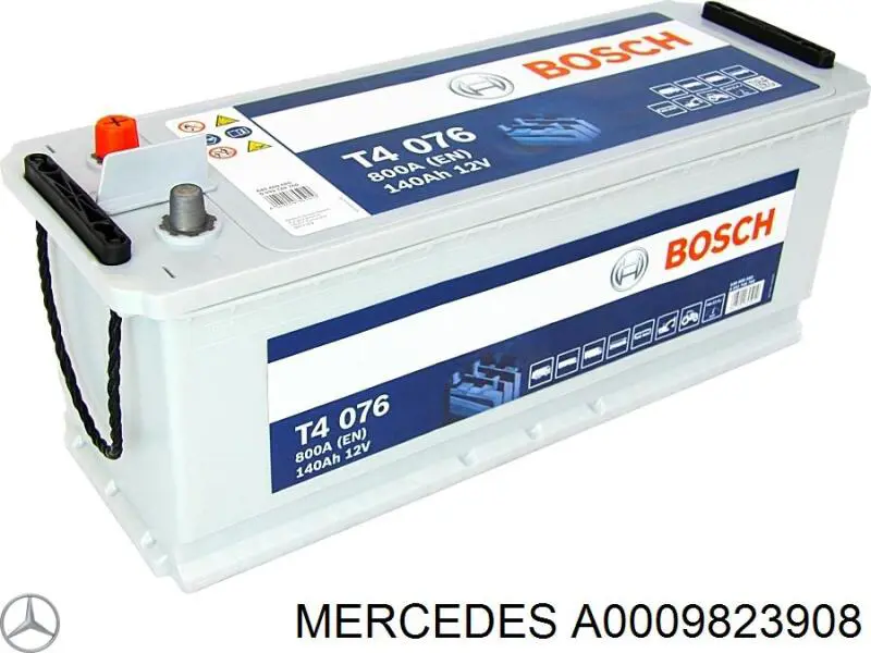 Аккумулятор A0009823908 Mercedes