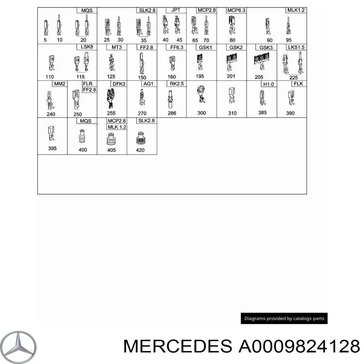Купить A0009824128 Mercedes 