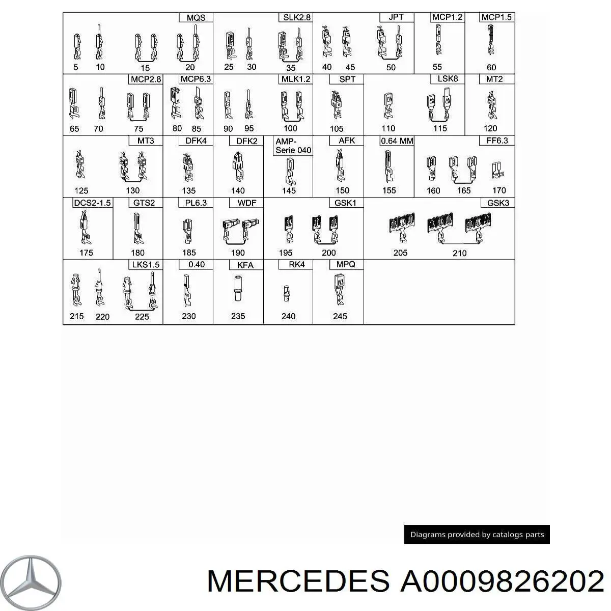  0009826202 Mercedes