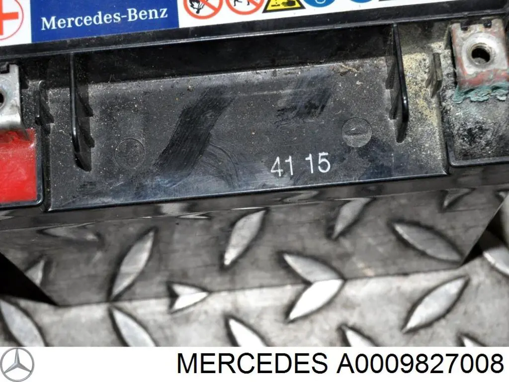 A0009827008 MERCEDES Batería original y equivalente