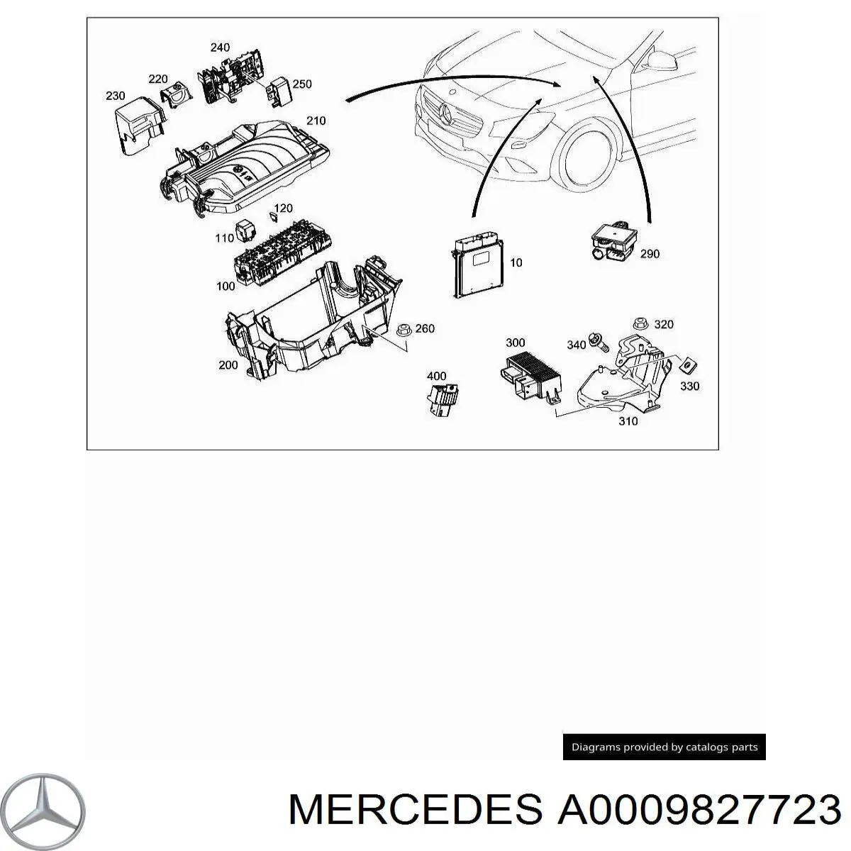  A0009827723 Mercedes