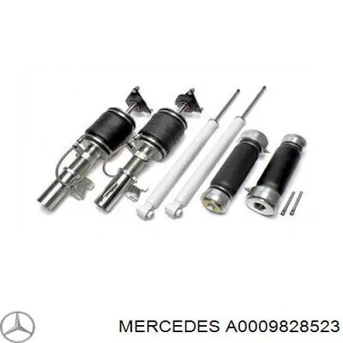 A0009828523 Mercedes relê do compressor de suspensão pneumática