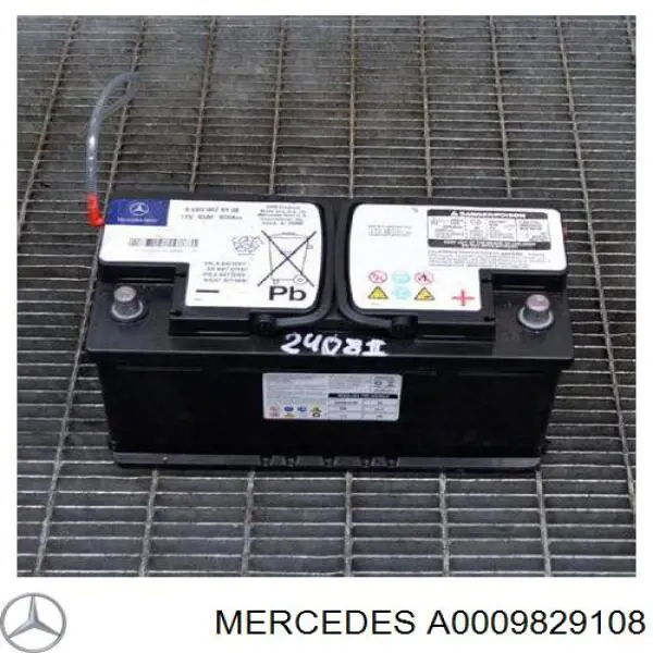 Аккумулятор Mercedes A0009829108