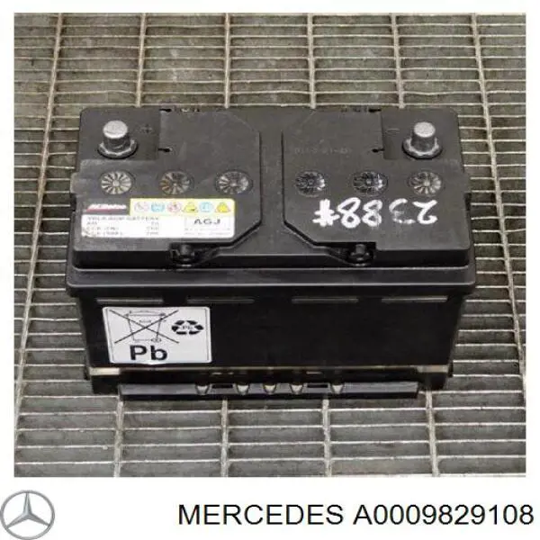 A0009829108 MERCEDES Batería original y equivalente