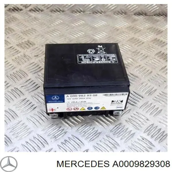 A0009829308 MERCEDES Batería original y equivalente