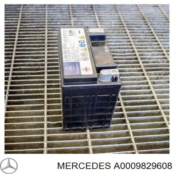 A0009829608 MERCEDES Batería original y equivalente