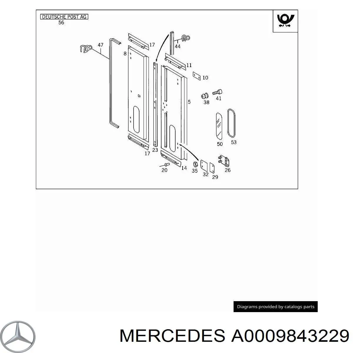 Болт поддона картера Mercedes A0009843229 цена, от 1.01 USD