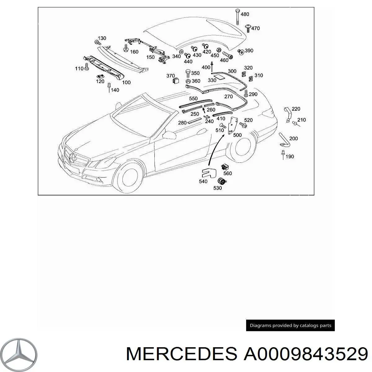  A0009843529 Mercedes