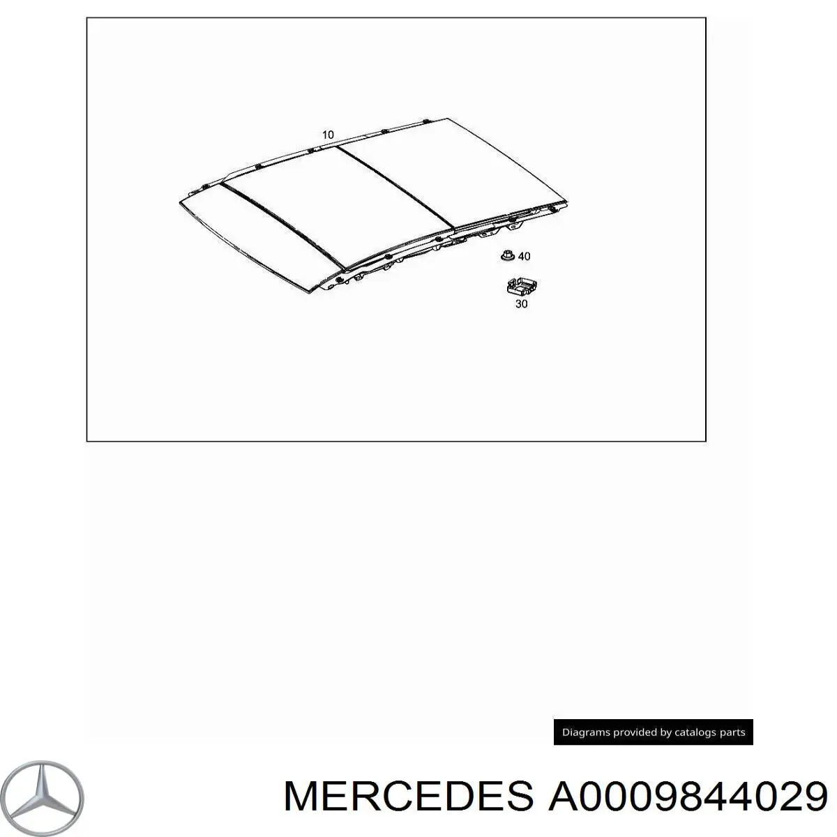  0009844029 Mercedes