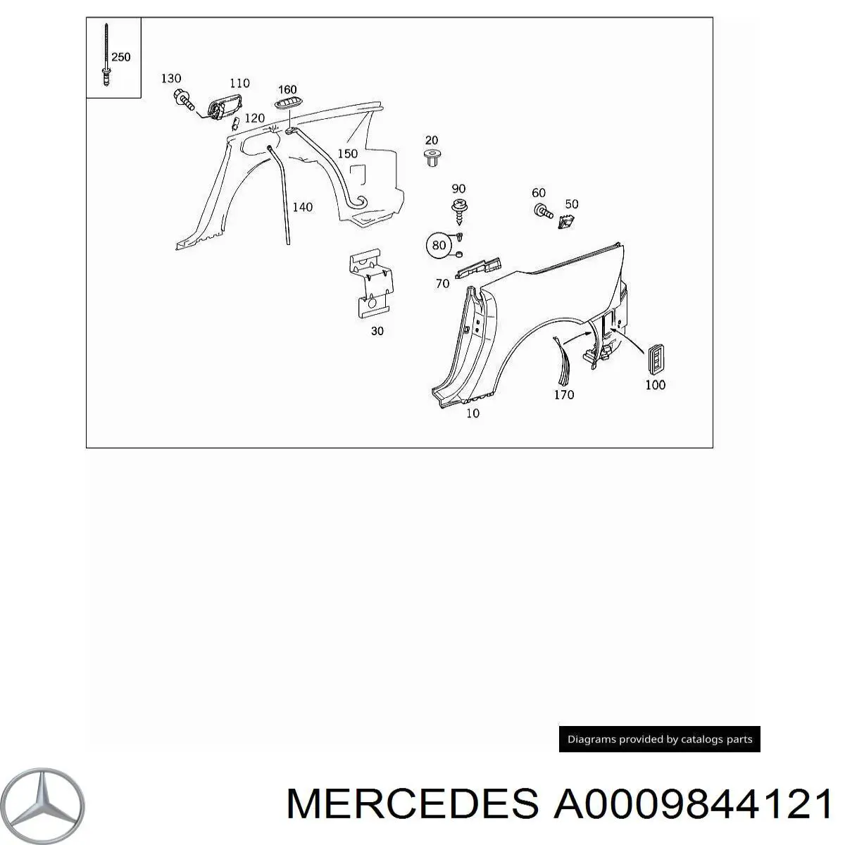  A0009844121 Mercedes