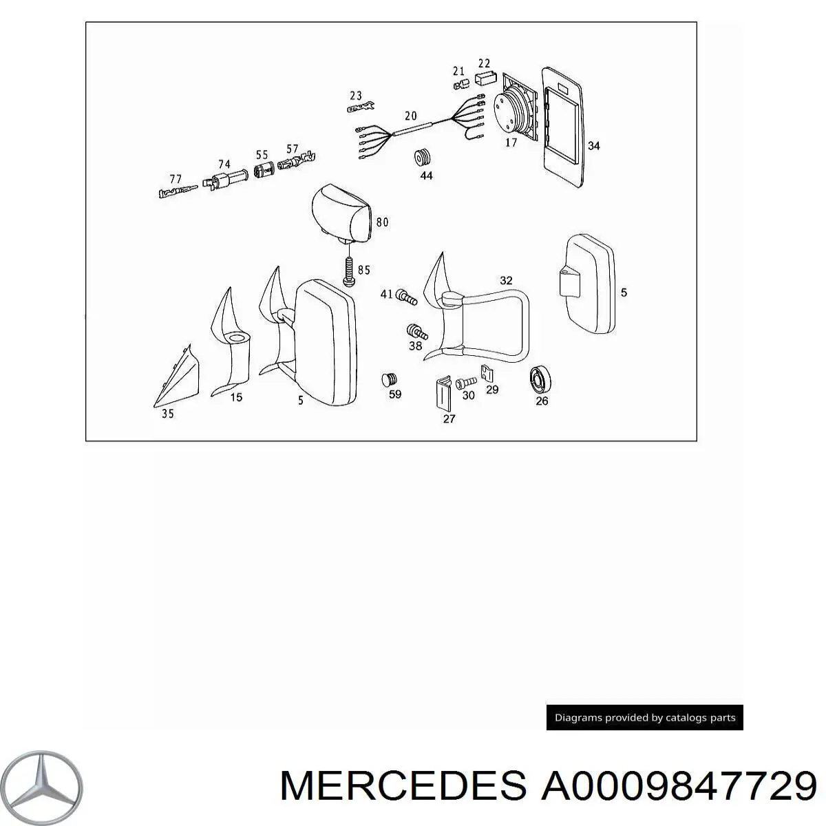  A0009847729 Mercedes