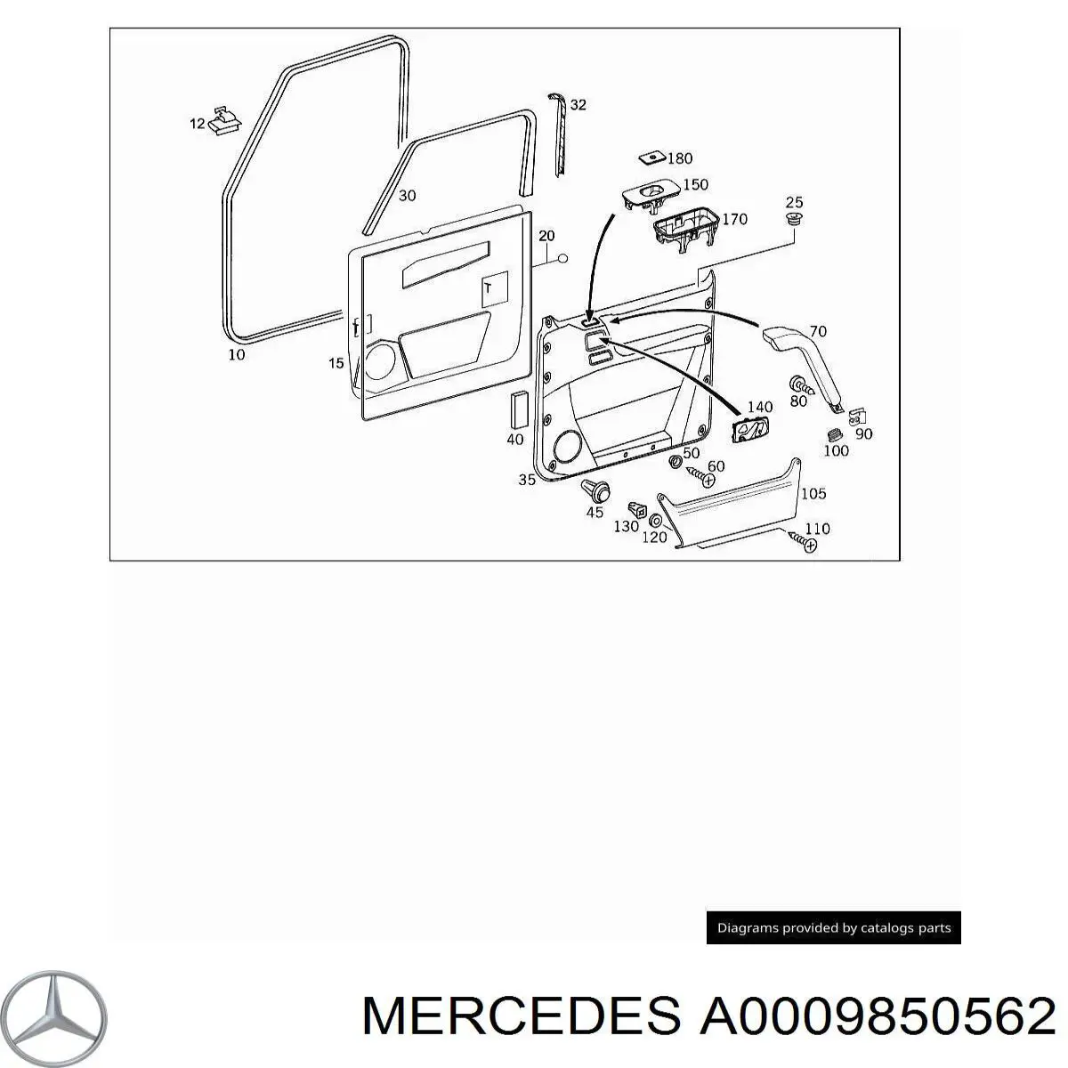  A0009850562 Mercedes