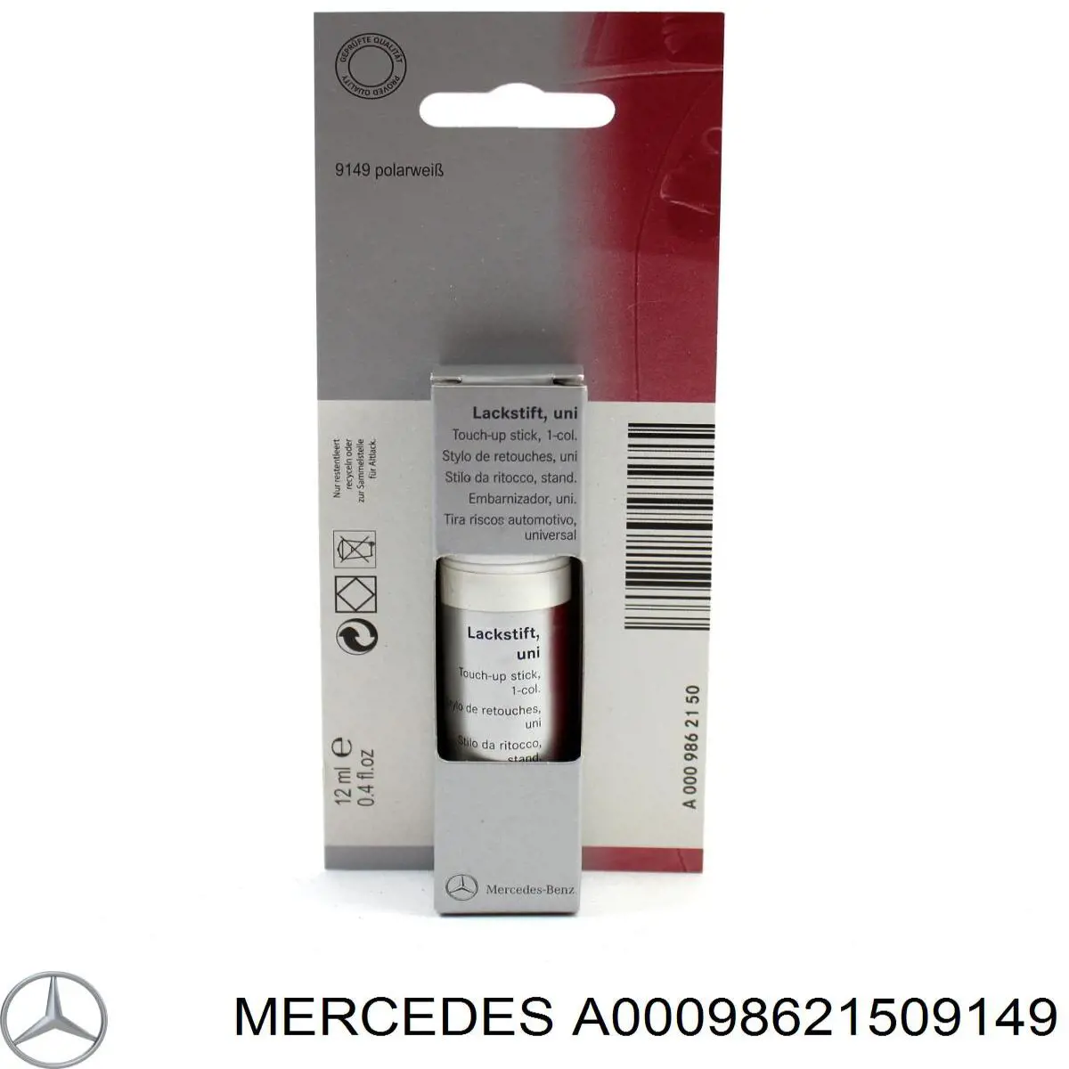  00098621509149 Mercedes