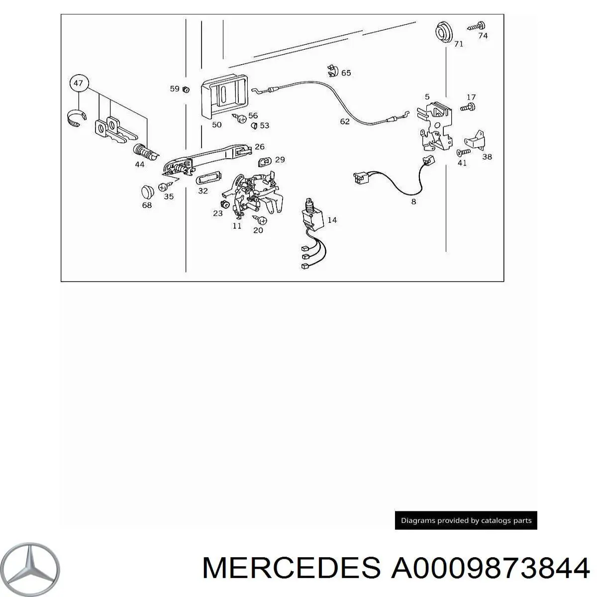 Купить A0009873844 Mercedes 