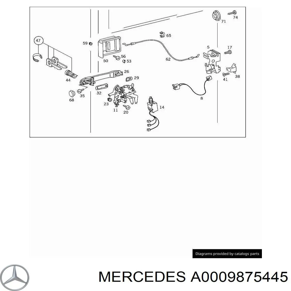  A0009875445 Mercedes