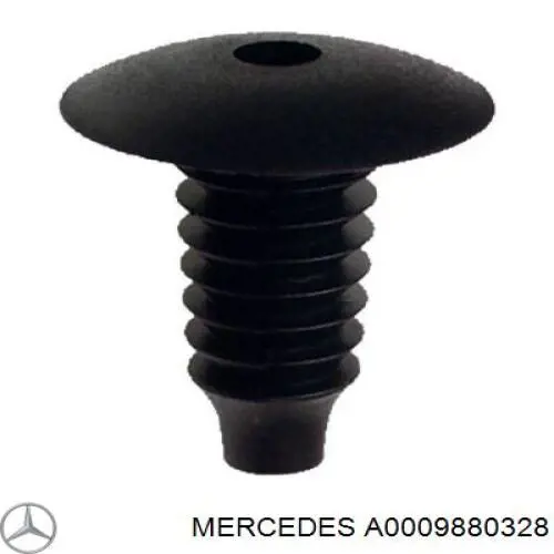 A0009880328 Mercedes cápsula (prendedor de fixação de protetor de lama)