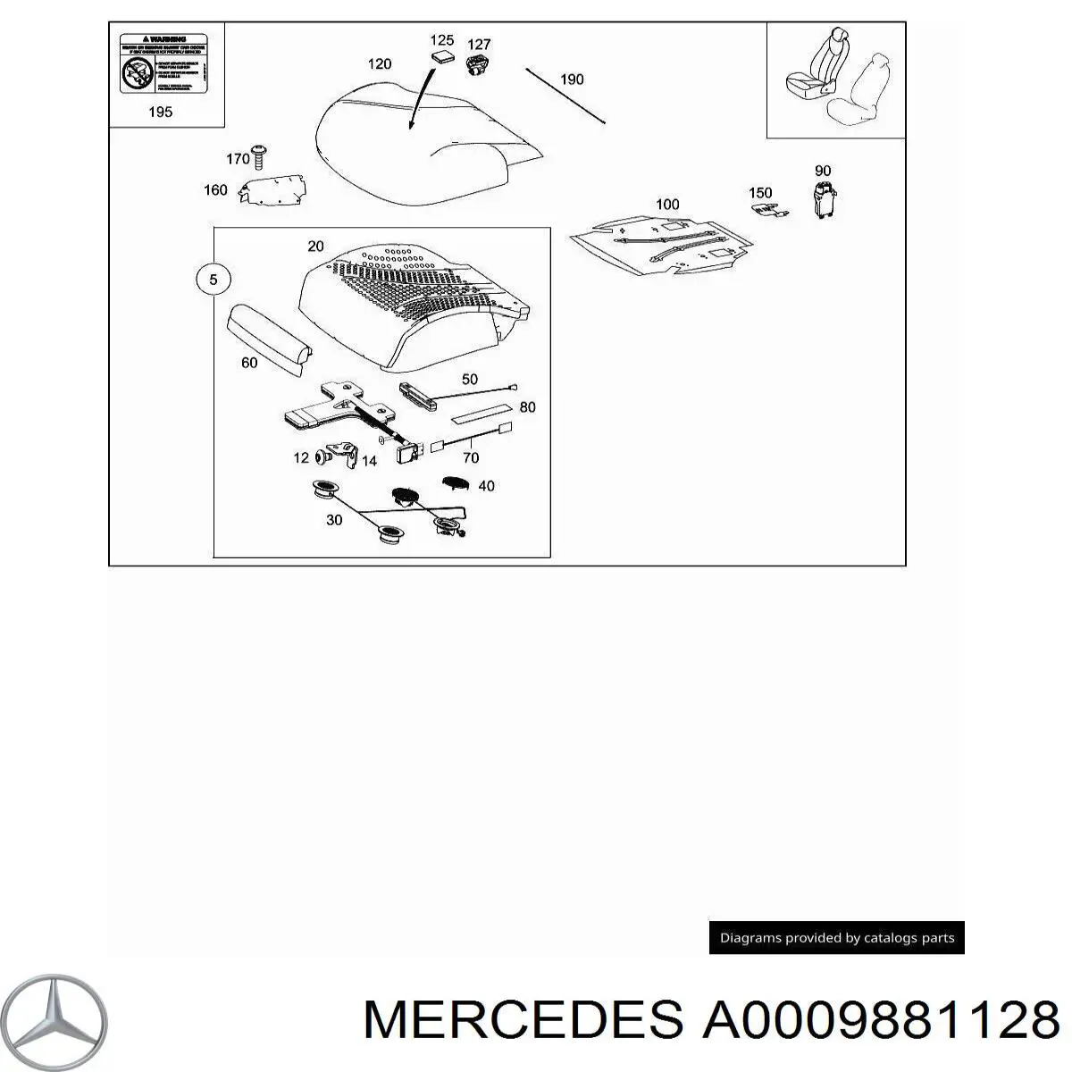 A0009881128 Mercedes