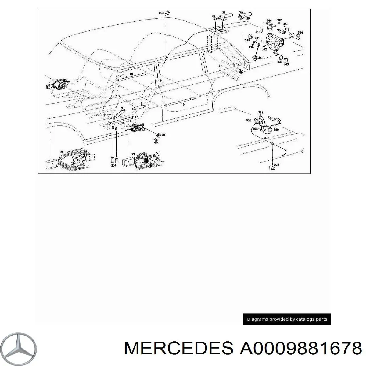  Mercedes A0009881678 цена, от 1.84 USD