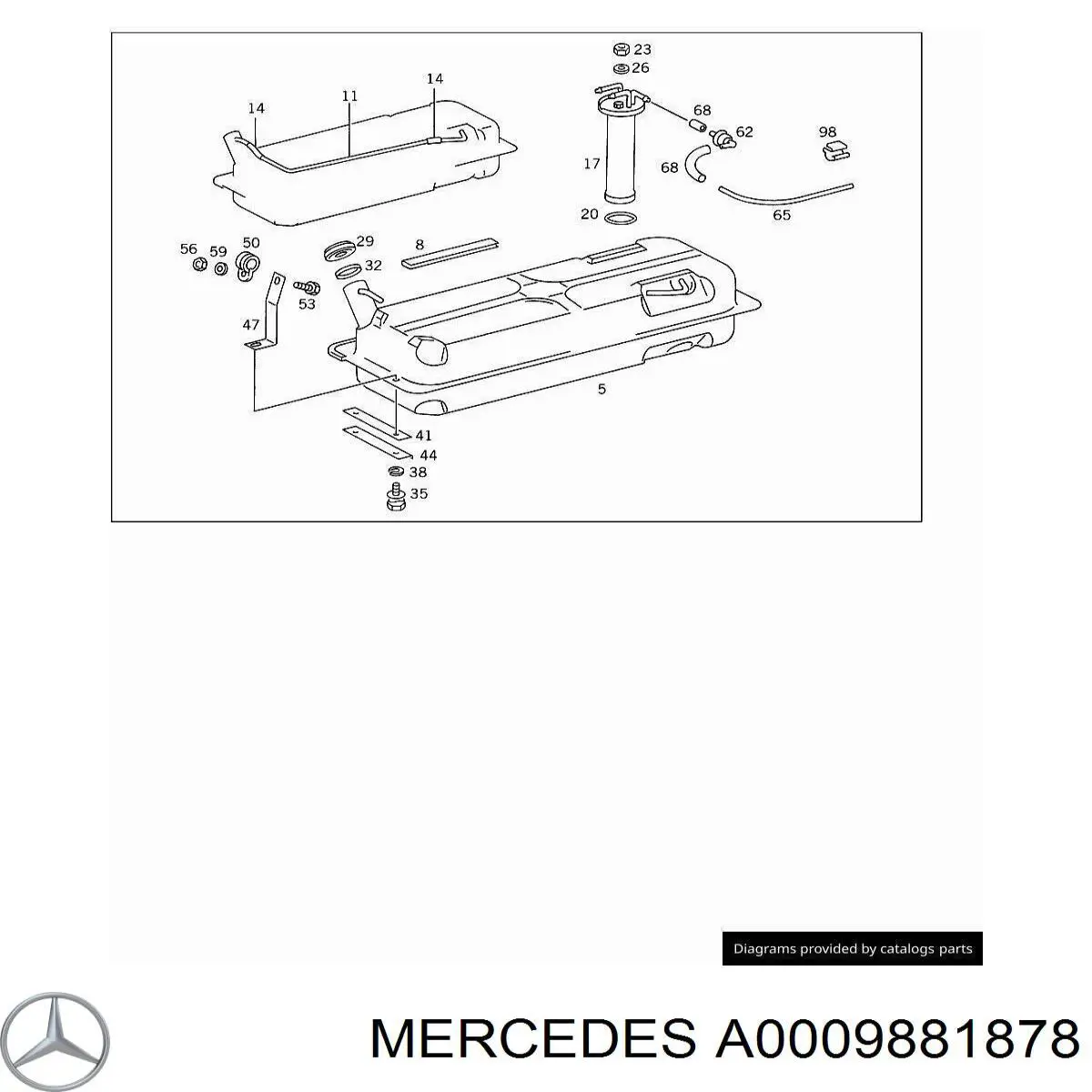  A0009881878 Mercedes