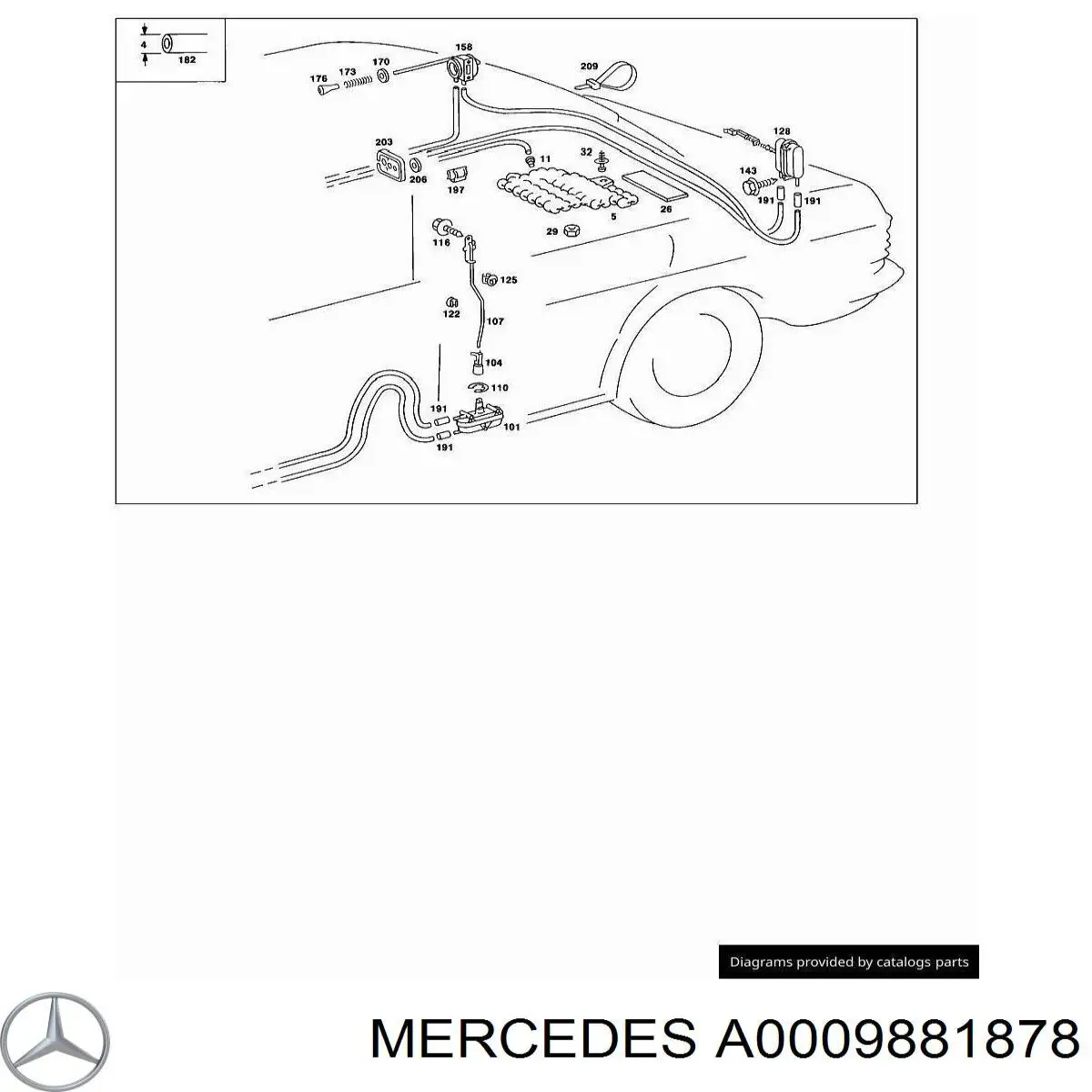  A0009881878 Mercedes