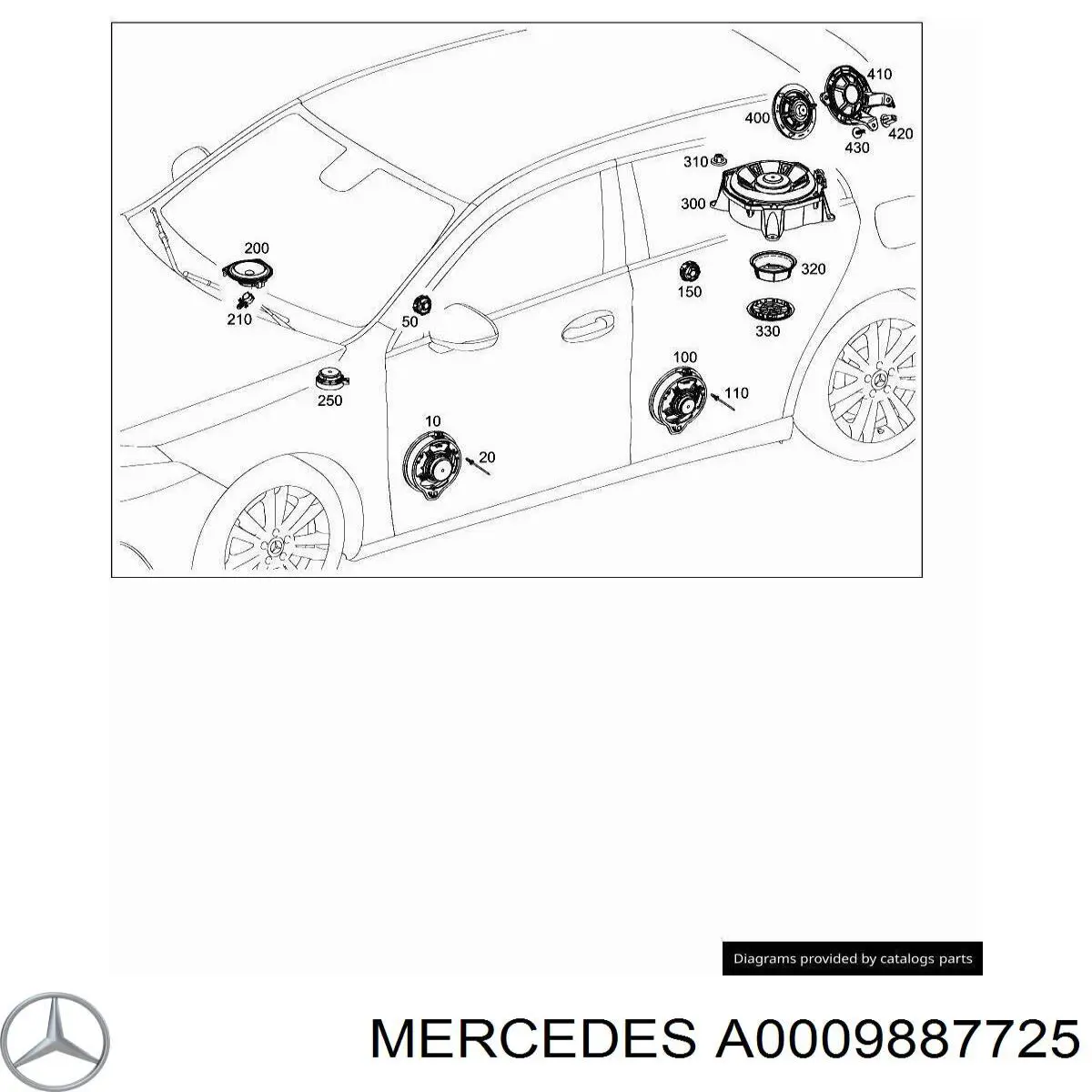  A0009887725 Mercedes