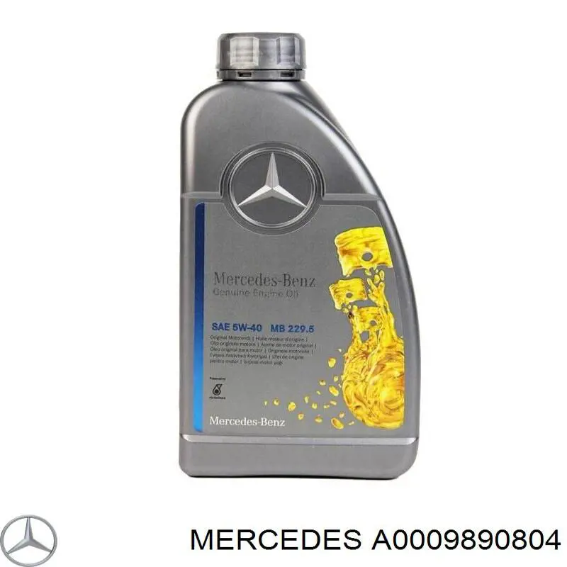 Трансмиссионное масло A0009890804 Mercedes