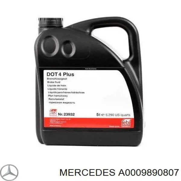 Жидкость тормозная Mercedes (A0009890807)
