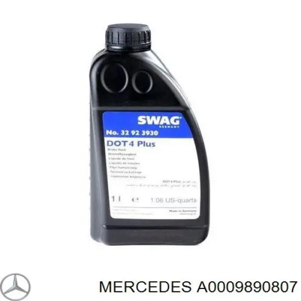 Тормозуха Mercedes A0009890807 цена, от 11.44 USD