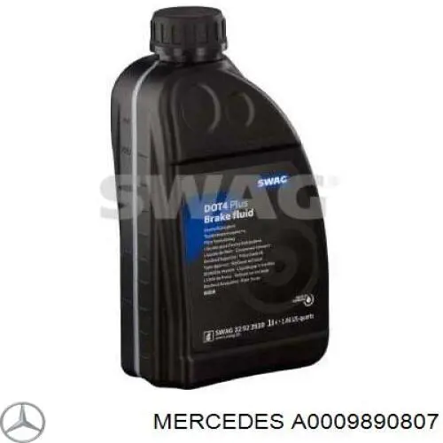 Тормозная жидкость A0009890807 Mercedes