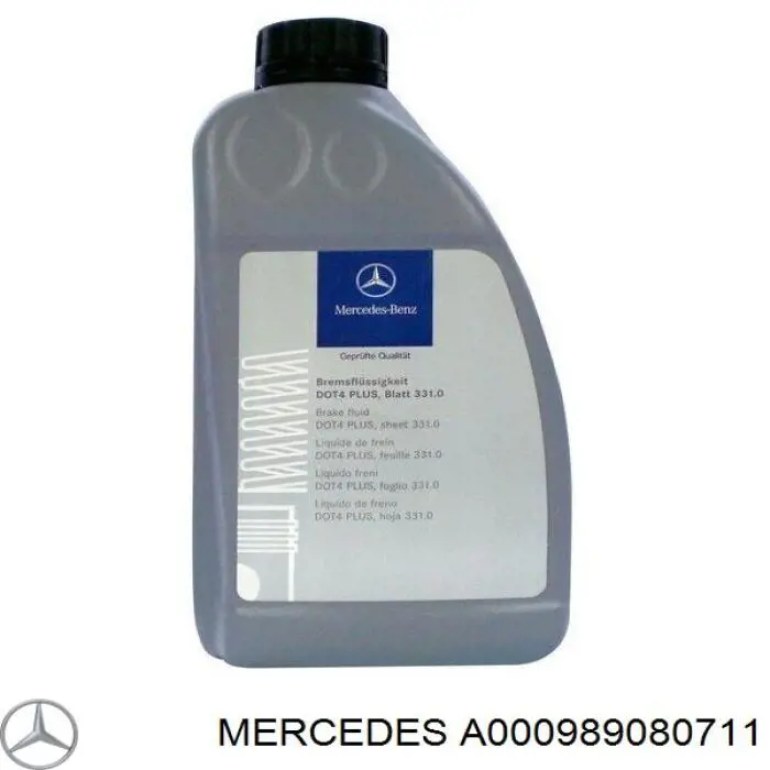 Жидкость тормозная Mercedes A000989080711