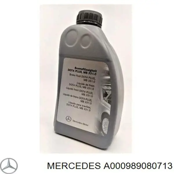 A000989080713 MERCEDES Liquido de frenos original y equivalente
