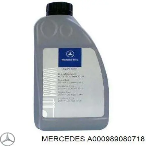 Жидкость тормозная Mercedes A000989080718